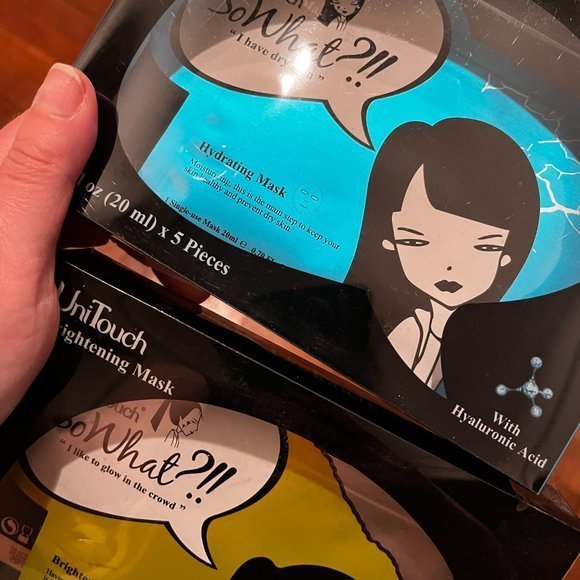 Spa Treatments -Hydrating & Brightening Face Masks (2 packs / 10 masks total) - Picture 4 of 13